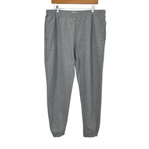 Sunspel Mens Jogger Sweatpants Sz XXL Gray Cotton Drawstrings